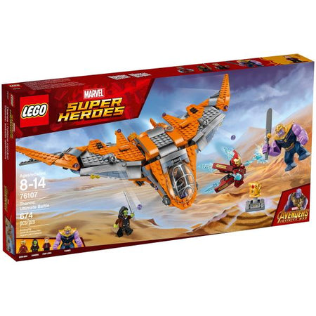 LEGO Marvel Super Heroes: Thanos: Ultimate Battle - 674 Piece Building Kit [LEGO, #76107]