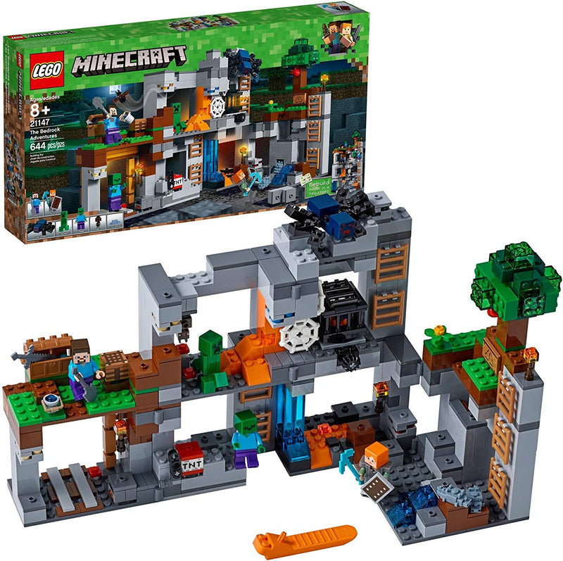 LEGO Minecraft: The Bedrock Adventures - 644 Piece Building Kit [LEGO, #21147]