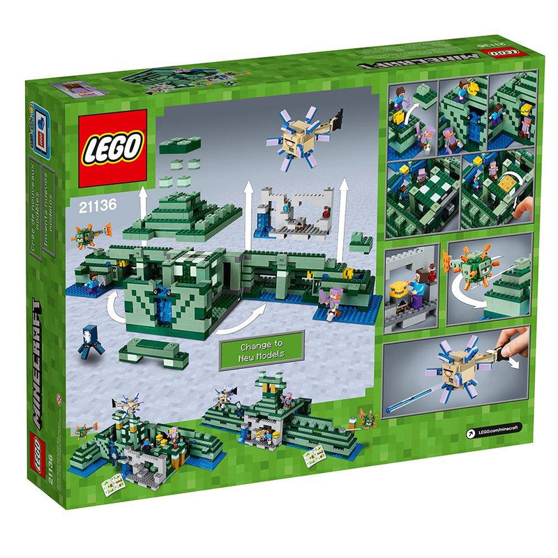 LEGO Minecraft: The Ocean Monument - 1122 Piece Building Set [LEGO, #21136]