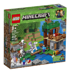 LEGO Minecraft: The Skeleton Attack - 457 Piece Building Set [LEGO, #21146]