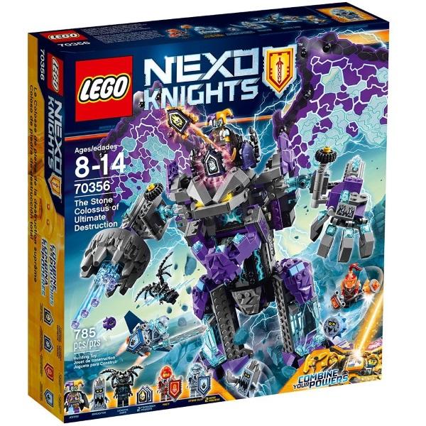 LEGO Nexo Knights: The Stone Colossus of Ultimate Destruction - 785 Piece Building Kit [LEGO, #70356]