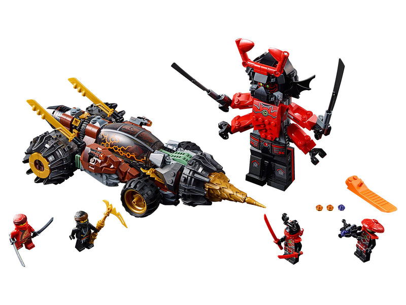 LEGO Ninjago Legacy: Cole's Earth Driller - 587 Piece Building Kit [LEGO, #70669]