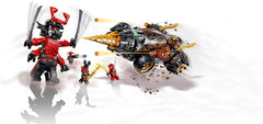 LEGO Ninjago Legacy: Cole's Earth Driller - 587 Piece Building Kit [LEGO, #70669]