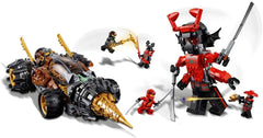 LEGO Ninjago Legacy: Cole's Earth Driller - 587 Piece Building Kit [LEGO, #70669]