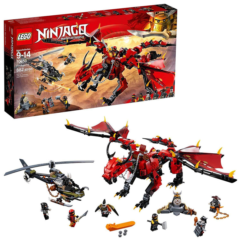 LEGO Ninjago: Masters of Spinjitzu - Firstbourne - 882 Piece Building Set [LEGO, #70653]