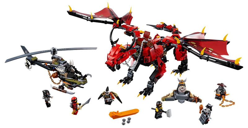 LEGO Ninjago: Masters of Spinjitzu - Firstbourne - 882 Piece Building Set [LEGO, #70653]
