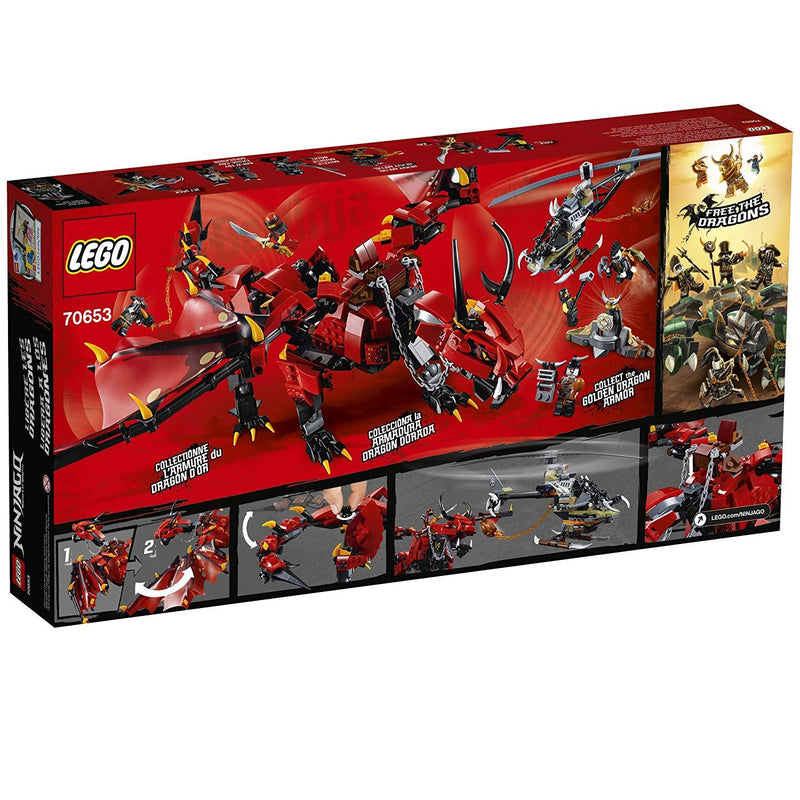 LEGO Ninjago: Masters of Spinjitzu - Firstbourne - 882 Piece Building Set [LEGO, #70653]