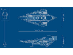 LEGO Star Wars: Anakin's Jedi Starfighter - 247 Piece Building Set [LEGO, #75214]
