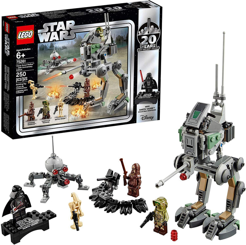 LEGO Star Wars: Clone Scout Walker - 20th Anniversary Edition - 250 Piece Building Kit [LEGO, #75261]