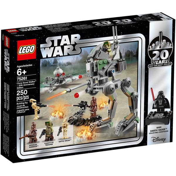 LEGO Star Wars: Clone Scout Walker - 20th Anniversary Edition - 250 Piece Building Kit [LEGO, #75261]