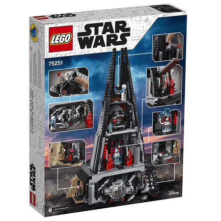 LEGO Star Wars: Darth Vader's Castle - 1060 Piece Building Set [LEGO, #75251]
