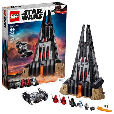 LEGO Star Wars: Darth Vader's Castle - 1060 Piece Building Set [LEGO, #75251]