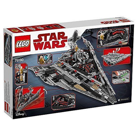 LEGO Star Wars: First Order Star Destroyer - 1416 Piece Building Kit [LEGO, #75190]