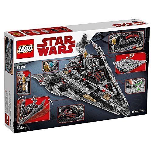 LEGO Star Wars: First Order Star Destroyer - 1416 Piece Building Kit [LEGO, #75190]