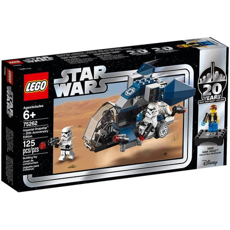 LEGO Star Wars: Imperial Dropship - 20th Anniversary Edition - 125 Piece Building Kit [LEGO, #75262]
