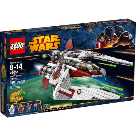 LEGO Star Wars: Jedi Scout Fighter - 490 Piece Building Kit [LEGO, #75051]