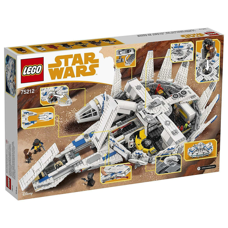 LEGO Star Wars: Kessel Run Millennium Falcon - 1414 Piece Building Kit [LEGO, #75212]