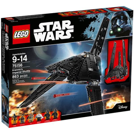 LEGO Star Wars: Krennic's Imperial Shuttle - 863 Piece Building Kit [LEGO, #75156]