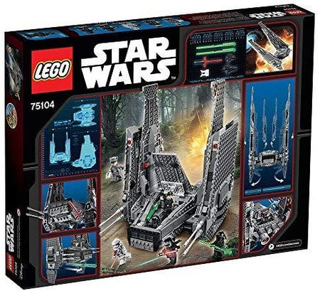 LEGO Star Wars: Kylo Ren's Command Shuttle - 1005 Piece Building Kit [LEGO, #75104]