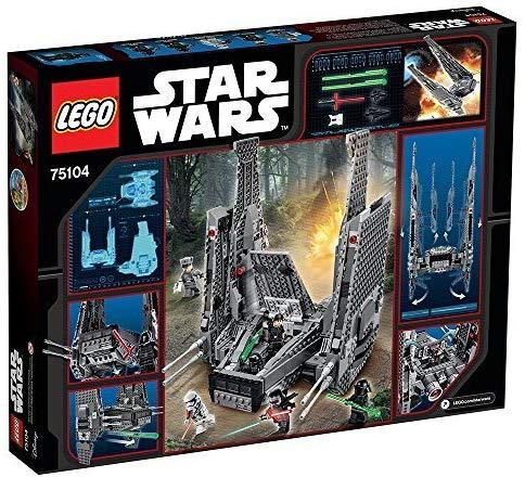 LEGO Star Wars: Kylo Ren's Command Shuttle - 1005 Piece Building Kit [LEGO, #75104]