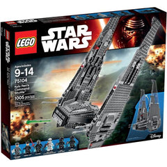 LEGO Star Wars: Kylo Ren's Command Shuttle - 1005 Piece Building Kit [LEGO, #75104]