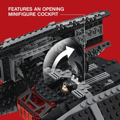 LEGO Star Wars: Kylo Ren's TIE Fighter - 630 Piece Building Kit [LEGO, #75179]