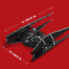 LEGO Star Wars: Kylo Ren's TIE Fighter - 630 Piece Building Kit [LEGO, #75179]