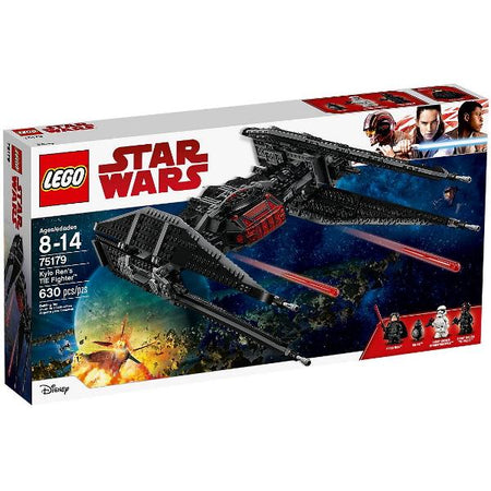 LEGO Star Wars: Kylo Ren's TIE Fighter - 630 Piece Building Kit [LEGO, #75179]
