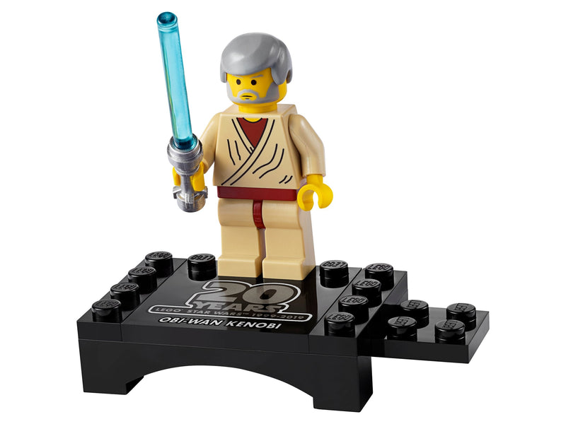 LEGO Star Wars: Obi-Wan Kenobi 20th Anniversary Collectible Minifigure - 13 Piece Building Kit [LEGO, #30624]