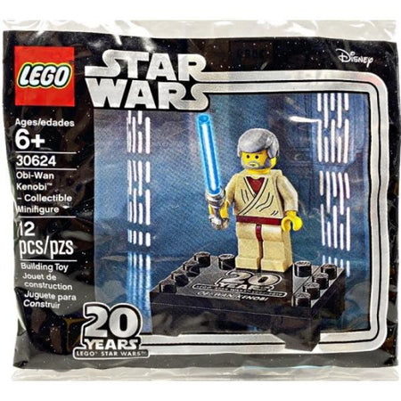 LEGO Star Wars: Obi-Wan Kenobi 20th Anniversary Collectible Minifigure - 13 Piece Building Kit [LEGO, #30624]