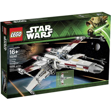 LEGO Star Wars: Red Five X-wing Starfighter - 1559 Piece Building Kit [LEGO, #10240]