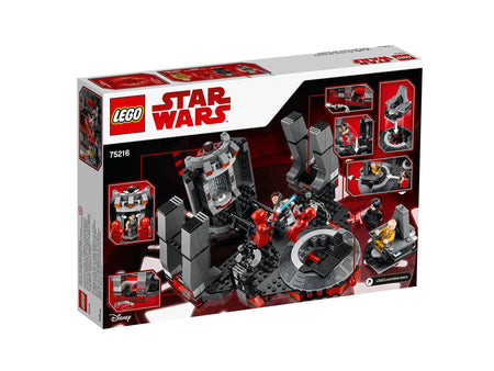 LEGO Star Wars: Snoke's Throne Room - 492 Piece Building Kit [LEGO, #75216]