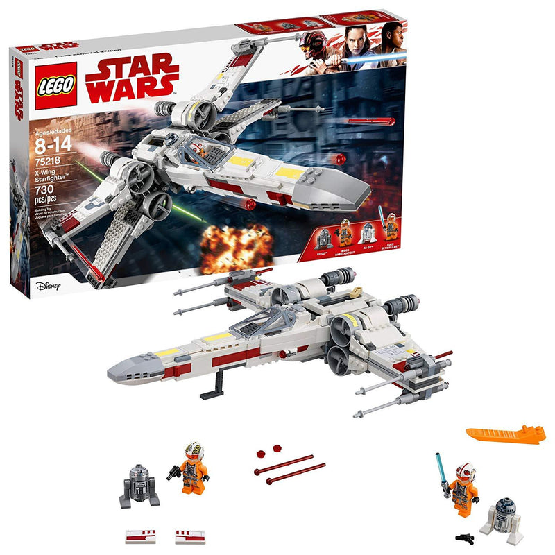 LEGO Star Wars: X-Wing Starfighter - 730 Piece Building Kit [LEGO, #75218]