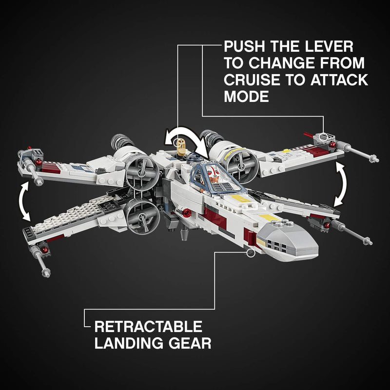 LEGO Star Wars: X-Wing Starfighter - 730 Piece Building Kit [LEGO, #75218]