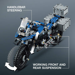 LEGO Technic: BMW R 1200 GS Adventure - 603 Piece Building Kit [LEGO, #42063]