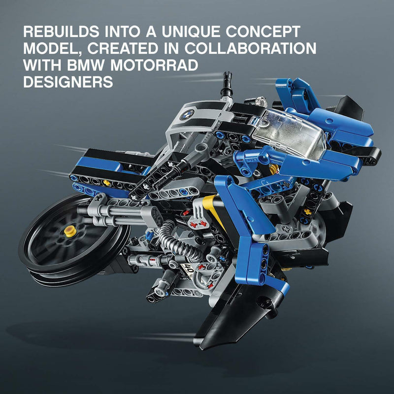 LEGO Technic: BMW R 1200 GS Adventure - 603 Piece Building Kit [LEGO, #42063]
