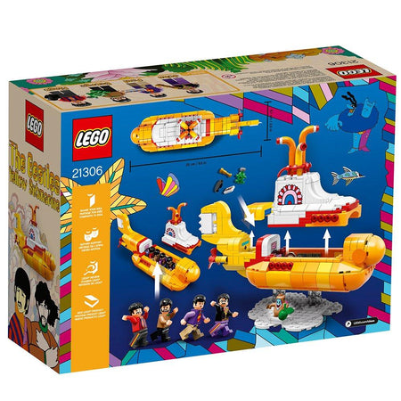 LEGO Ideas: The Beatles Yellow Submarine - 553 Piece Building Set [LEGO, #21306]