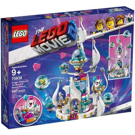 LEGO The LEGO Movie 2: Queen Watevra's 'So-Not-Evil' Space Palace - 997 Piece Building Kit [LEGO, #70838]