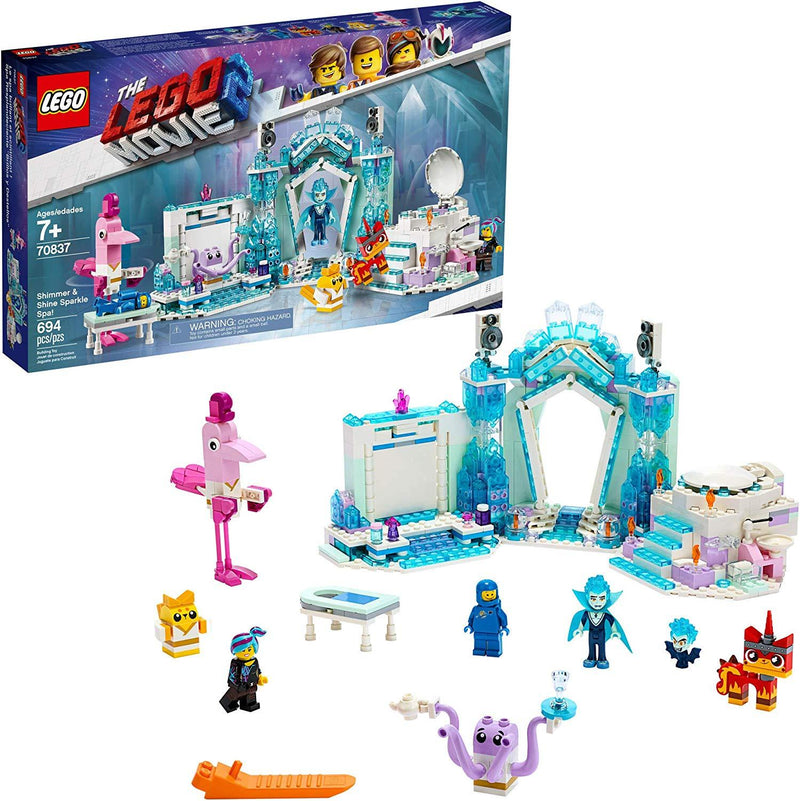 LEGO The LEGO Movie 2: Shimmer & Shine Sparkle Spa! - 694 Piece Building Kit [LEGO, #70837]