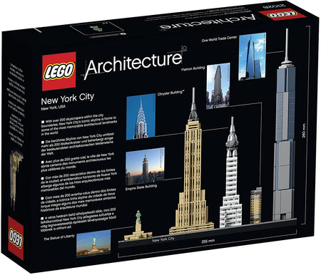 LEGO Architecture: New York City - 598 Piece Building Kit [LEGO, #21028]