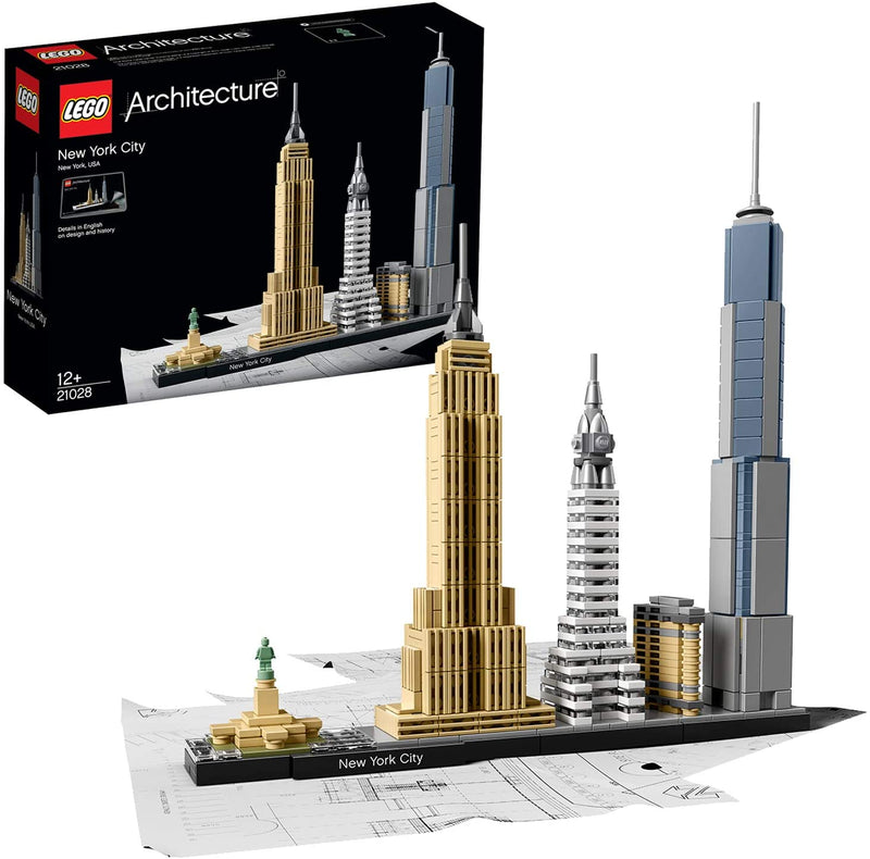 LEGO Architecture: New York City - 598 Piece Building Kit [LEGO, #21028]