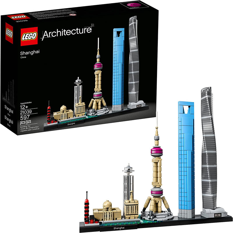 LEGO Architecture: Shanghai - 597 Piece Building Kit [LEGO, #21039]