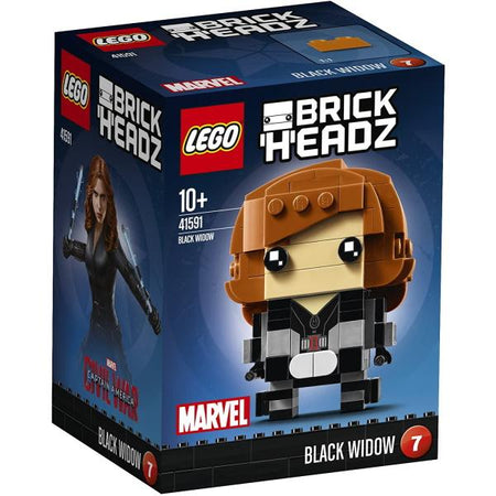 LEGO BrickHeadz: Black Widow - 143 Piece Building Kit [LEGO, #41591]