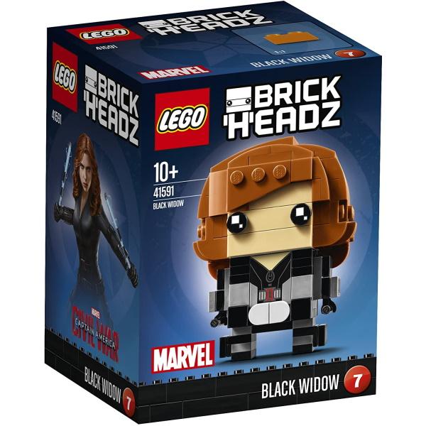 LEGO BrickHeadz: Black Widow - 143 Piece Building Kit [LEGO, #41591]