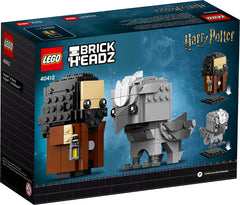 LEGO BrickHeadz: Harry Potter - Hagrid & Buckbeak - 270 Piece Building Kit [LEGO, #40412]