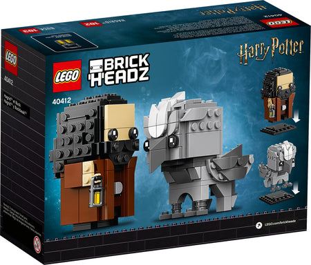 LEGO BrickHeadz: Harry Potter - Hagrid & Buckbeak - 270 Piece Building Kit [LEGO, #40412]