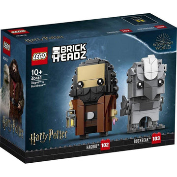 LEGO BrickHeadz: Harry Potter - Hagrid & Buckbeak - 270 Piece Building Kit [LEGO, #40412]