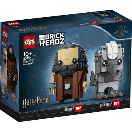 LEGO BrickHeadz: Harry Potter - Hagrid & Buckbeak - 270 Piece Building Kit [LEGO, #40412]
