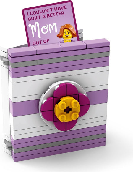 LEGO Buildable Mother's Day Card - 47 Piece Building Kit [LEGO, #5005878]