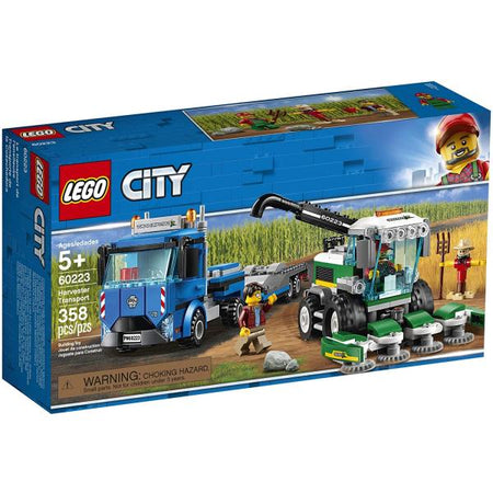 LEGO City: Harvester Transport- 358 Piece Building Kit [LEGO, #60223]